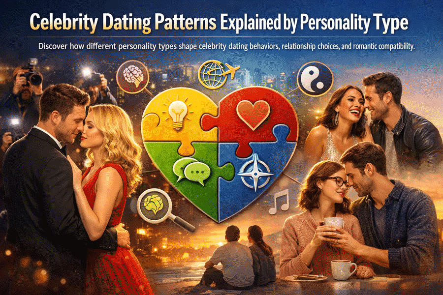 Celebrity Dating Patterns by Personality Type: What They Reveal About Love