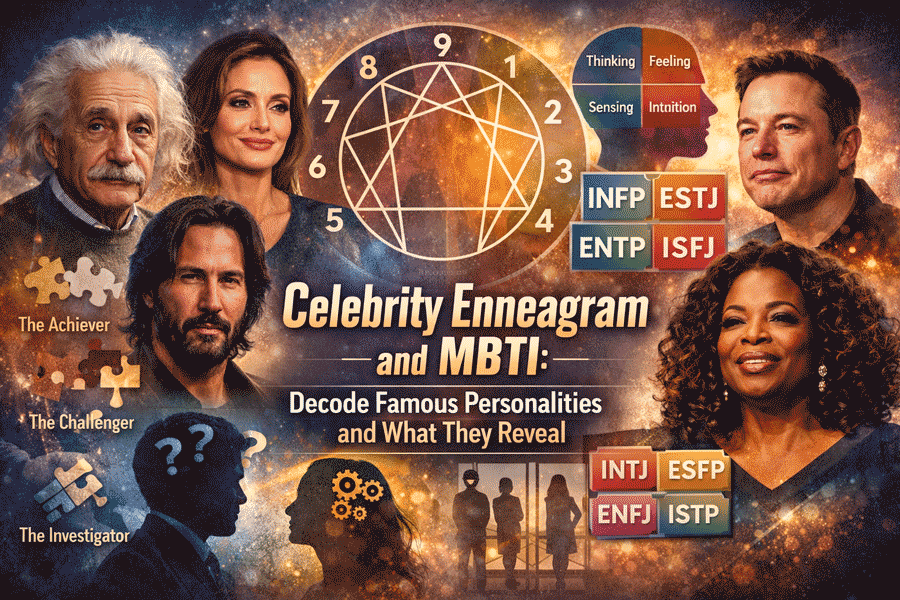 Celebrity Enneagram and MBTI: Decode Famous Personalities and What They Reveal