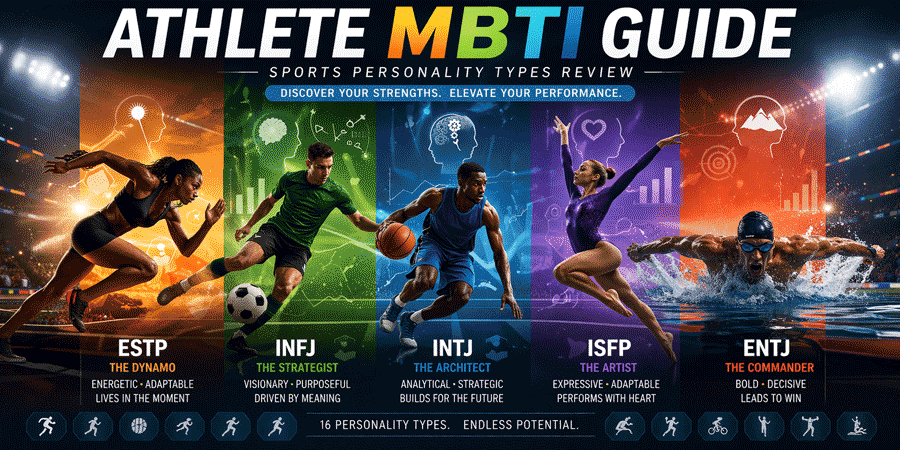 Athlete MBTI Guide: 24 Sports Personality Types Explained
