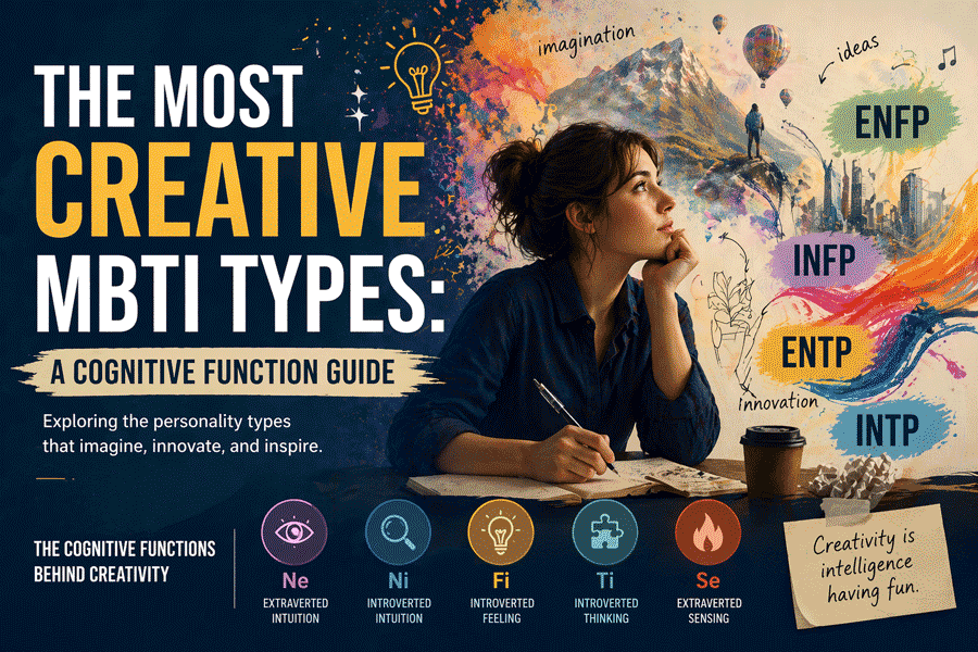 10 Most Creative MBTI Types Ranked: A Cognitive Function Guide