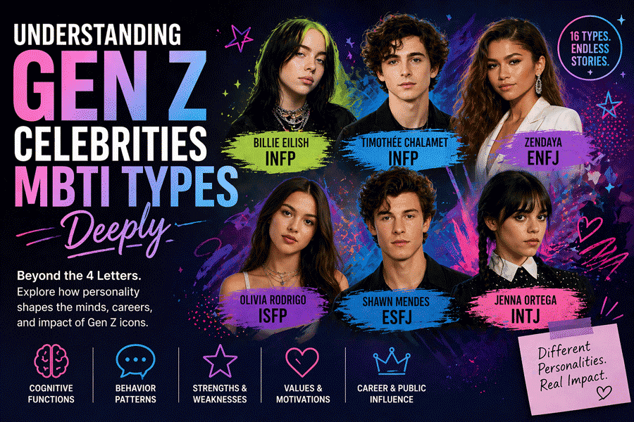 Understanding Gen Z Celebrities’ MBTI Types: Beyond the Labels