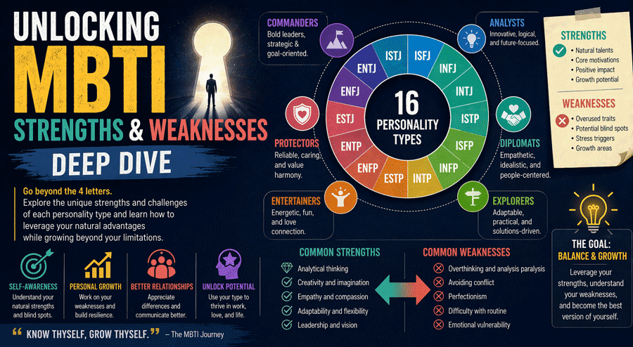 MBTI Strengths and Weaknesses: A Deep Dive Into Each Personality Type