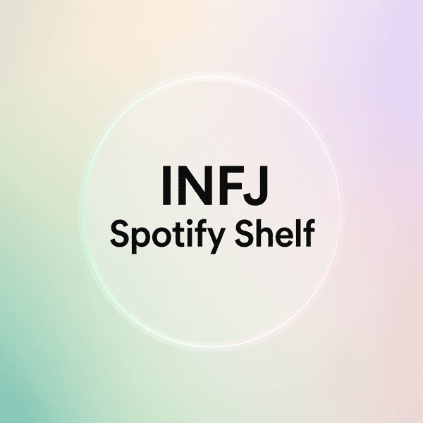INFJ Spotify Shelf