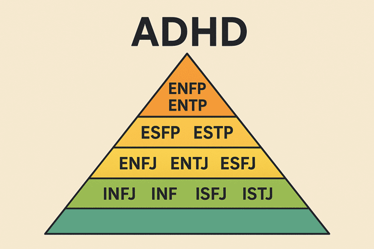 a pyramid chart ranking