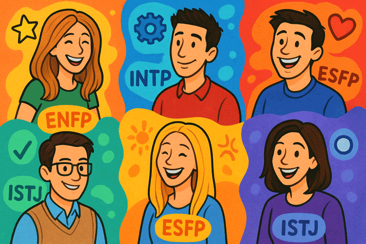 smiling friends mbti